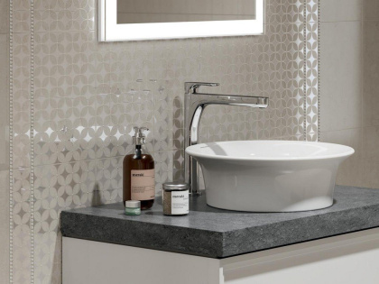 Декор OS\A216\8340 Туф Бежевый светлый (20см*30см*6,9мм) (20шт/1,2м2) Глянцевый, шт