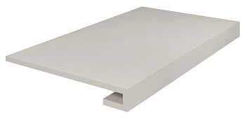 Ступень клееная Онда серый светлый натуральный обрезной 33x60x0,9