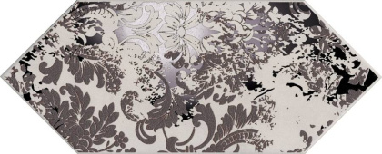 Декор Каламита 1 серый светлый 14x34x0,69