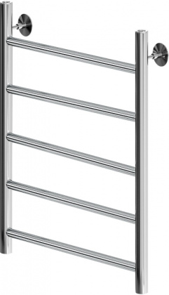 Полотенцесушитель водяной Aquanet Mauro 600x400 хром