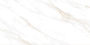 Calacatta Clarity Gold Керамогранит белый 60х120 Полированный