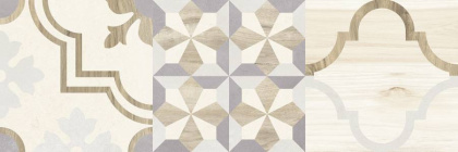 Плитка настенная Woody бежевый узор 25х75 (9шт/1,69м2),м2