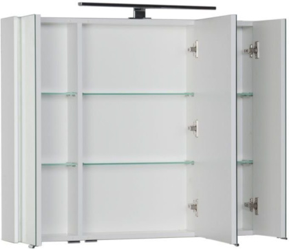 Зеркало-шкаф Aquanet Латина 90 белый