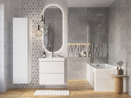 Смеситель для ванны MODUO с длинным изливом Смеситель для ванны MODUO с длинным изливом