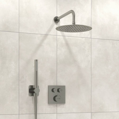 A4248.097.121.275.100.276 Thermo Встраиваемый комплект для душа с верхней душевой насадкой и лейкой