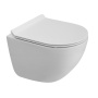 AMANDA-TOR Чаша унитаза подвесного безободкового, закрытый низ, смыв TORNADO, BB051CH-TOR-FC
