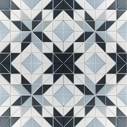 Керамическая мозаика, STAR BLUE, Albion