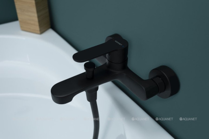 Смеситель для ванны с душем Aquanet Passion AF300-20B Смеситель для ванны с душем Aquanet Passion AF300-20B