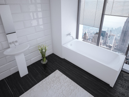 Акриловая ванна Акватек Ника 150х75 NIK150-0000001