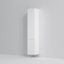 M90CHR0306WG GEM, шкаф-колонна, подвесной, правый, 30 см, двери, push-to-open, цвет: Белый, глянец