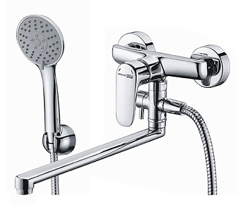 Vils 5602L Смеситель для ванны с длинным изливом Wasserkraft