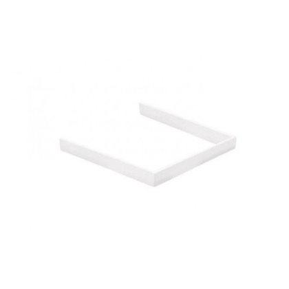 Экран для душевого поддона ФР-00001454 Эстет "КАППА" белый (140см/90см/2мм) стеклопластиковый, шт