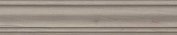 Плинтус Тровазо серый матовый 39,8x8x1,55