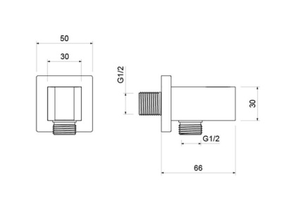 Шланговое подсоединение с держателем AQUATEK AQ2463CR 