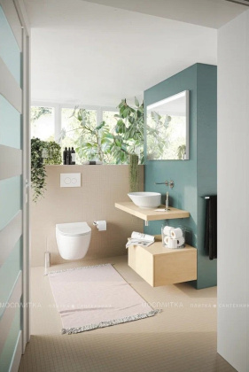 Столешница подвесная 90 см, темный вяз