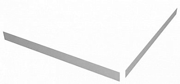 Экран плоский из искусственного мрамора CEZARES TRAY-S-A-90-SCR-W Экран плоский из искусственного мрамора CEZARES TRAY-S-A-90-SCR-W