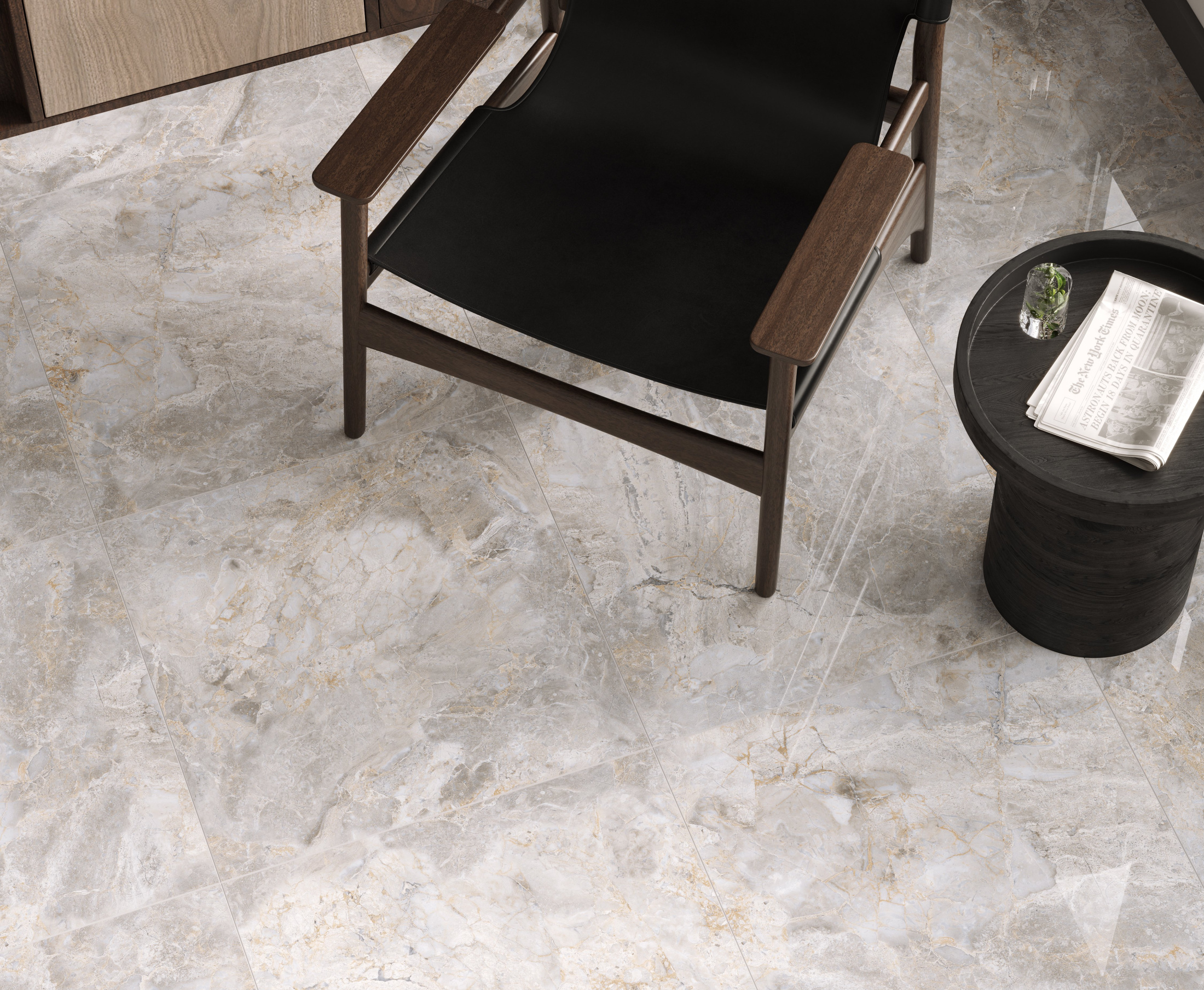 Vela Blue Керамогранит 60х60 Полированный