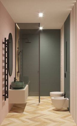 Плитка Eclettica Rose M19J 40x120