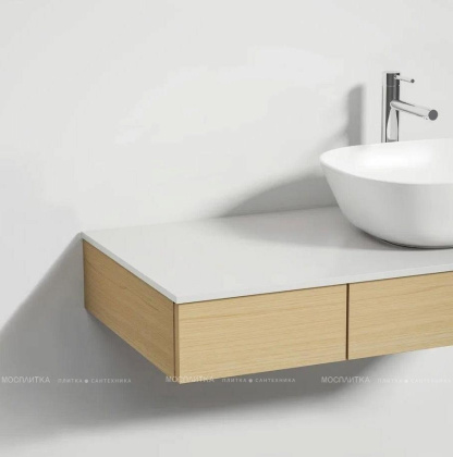 Столешница 120 см, правосторонняя, дуб