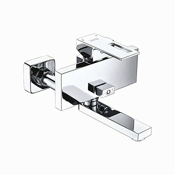 Alme 1501 Смеситель для ванны с коротким изливом Wasserkraft Alme 1501 Смеситель для ванны с коротким изливом Wasserkraft