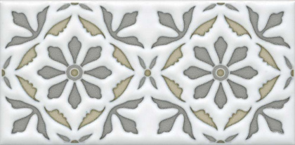 Декор STG\A618\16000 Клемансо орнамент 7,4*15 (1уп/40шт), шт