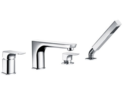 Salm 2755 Смеситель на борт ванны, 4 отверстия Wasserkraft