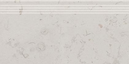 Ступень Про Лаймстоун серый светлый натуральный обрезной 30x60x0,9