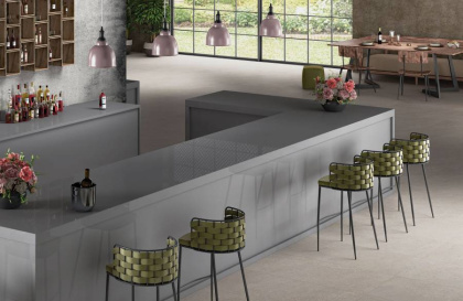 Керамический слэб GREY 2400х800х15мм , Matt