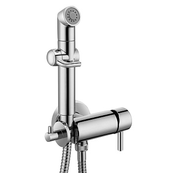 Смеситель Lemark Solo LM7166C с гигиеническим душем, встраиваемый Смеситель Lemark Solo LM7166C с гигиеническим душем, встраиваемый