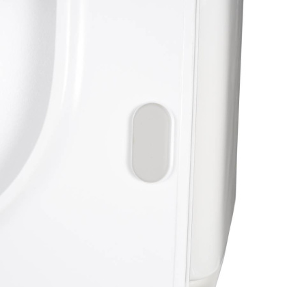 Унитаз-компакт безободковый Creto Cer C3 1003-002Cer-C3W с быстросъёмной крышкой-сиденьем микролифт Slim (арматура Geberit)