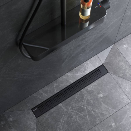 W02SC-P11-060-01BM PrimeFlow Трап для душа линейный универс затвор Cut Gradient 60см цвет черн мат W02SC-P11-060-01BM PrimeFlow Трап для душа линейный универс затвор Cut Gradient 60см цвет черн мат