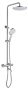 Душевая стойка Creto Element 2.0-TDCB-CR хром глянец
