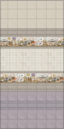 Декор HGD\A245\17000 Пикарди Кухня 15*15*6,9 (уп/38шт), шт