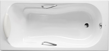 Чугунная ванна Roca Haiti 170х80 см белая