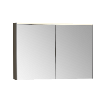 Зеркальный шкафчик 100 см с подсветкой