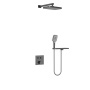 Душевой комплект VSFW-4211RGM встраиваемый, 2 режима, вороненая сталь