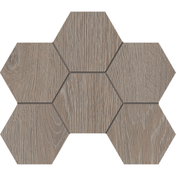 Мозаика KW02 Hexagon 25x28,5 структур.