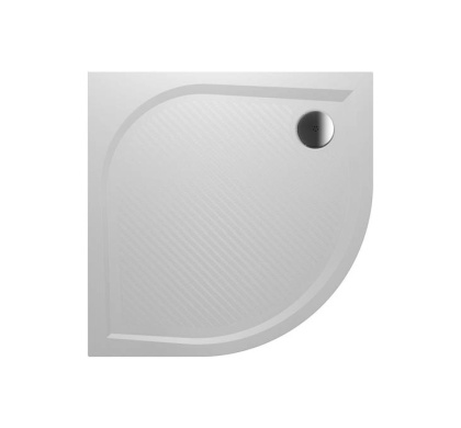 Душевой поддон из литьевого мрамора Riho Kolping DB18 100x100 R55 белый + сифон DB1800500000000