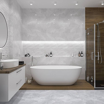 Керамогранит Piastra Grey F P 59,5х59,5 R Full Lappato 1