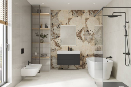 Плитка Aquarelle White 5,8х24