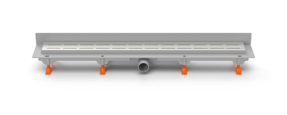 Душевой лоток 65 см Creto Walkway CRE-650 WH-P с решеткой, хром Душевой лоток 65 см Creto Walkway CRE-650 WH-P с решеткой, хром