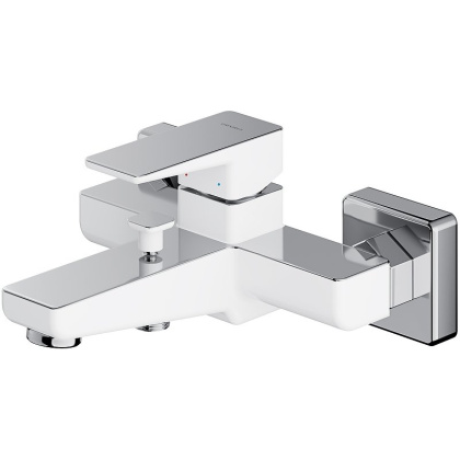 Смеситель для ванны OMNIRES PARMA PM7430CRB (хром/белый) Смеситель для ванны OMNIRES PARMA PM7430CRB (хром/белый)