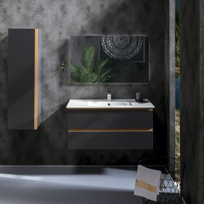 Тумба CAPOLDA 100 антрацит 849-100-A Boheme Тумба CAPOLDA 100 антрацит 849-100-A Boheme