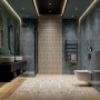Бордюр SPA053R Эвора Синий Светлый (30см*2,5см*19мм) (27шт/0,2м2) Глянцевый Ректифицированный, шт Бордюр SPA053R Эвора Синий Светлый (30см*2,5см*19мм) (27шт/0,2м2) Глянцевый Ректифицированный, шт