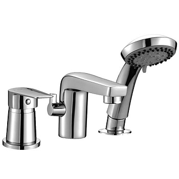 Смеситель Rossinka S35-39 на борт ванны на 3 отверстия Смеситель Rossinka S35-39 на борт ванны на 3 отверстия
