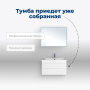 Тумба под раковину Aquanet Нота 75 белый Тумба под раковину Aquanet Нота 75 белый