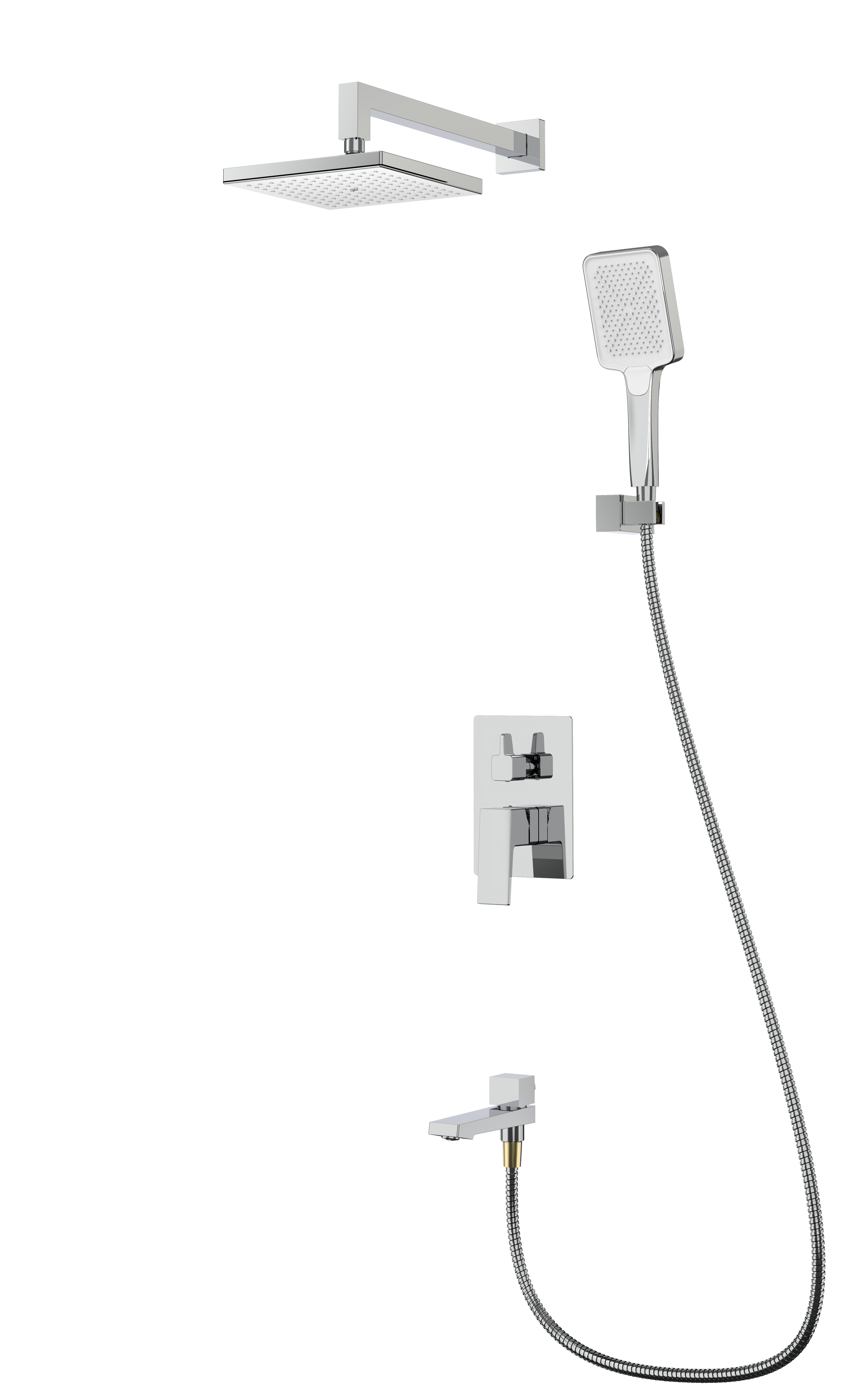 Душевая система Splenka встраиваемая S01.27