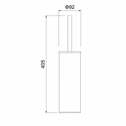 Щетка для туалета настенно-напольная Timo Saona 13161/18 черное золото Щетка для туалета настенно-напольная Timo Saona 13161/18 черное золото