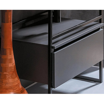 Ящик под консоль LOFT 80 Антрацит, 1 полка 894-080-A Boheme