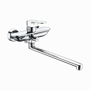 Dinkel 5802L Смеситель для ванны с длинным изливом Wasserkraft Dinkel 5802L Смеситель для ванны с длинным изливом Wasserkraft